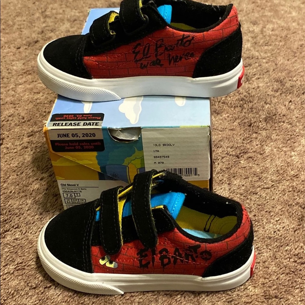 Old Skool Vans The Simpsons - Bart